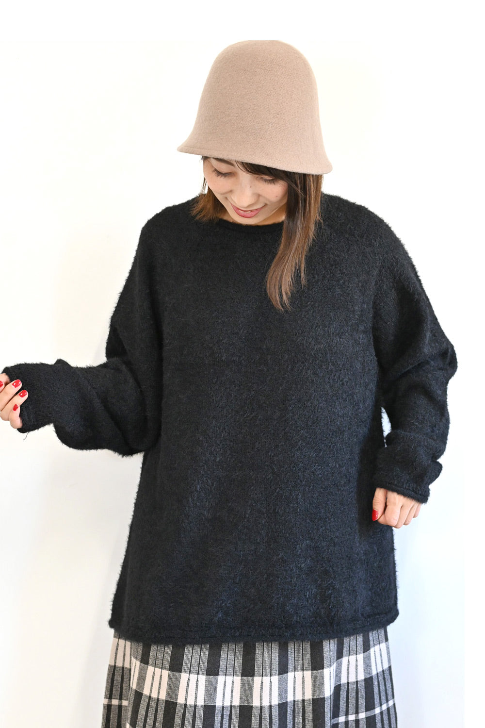 ≪SALE≫ Adult Shaggy Knit Pullover