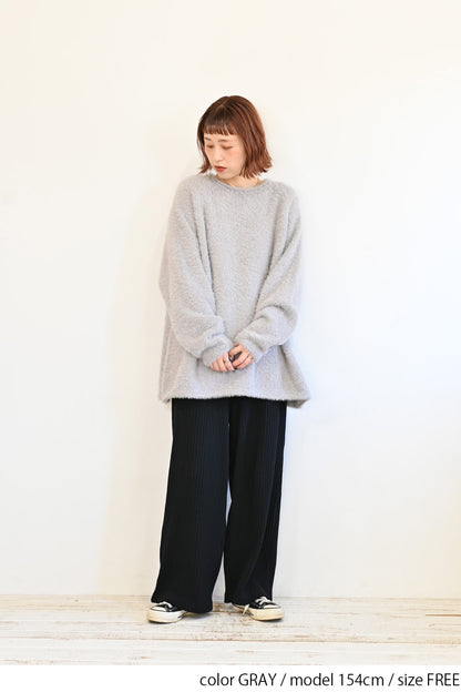 ≪SALE≫ Adult Shaggy Knit Pullover