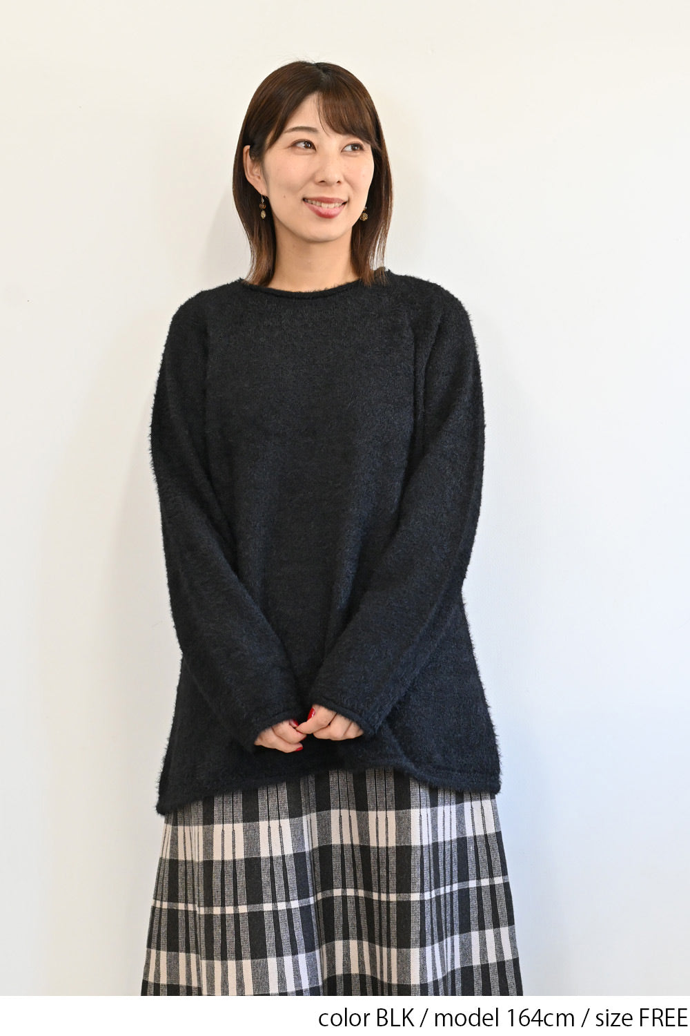≪SALE≫ Adult Shaggy Knit Pullover