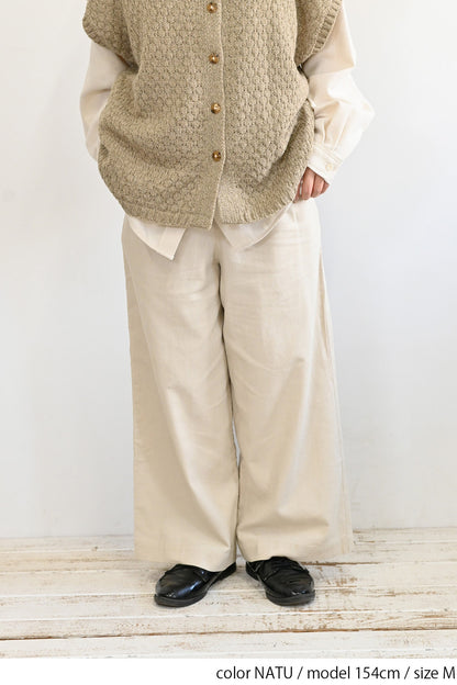 ≪SALE≫ Corduroy Wide Pants