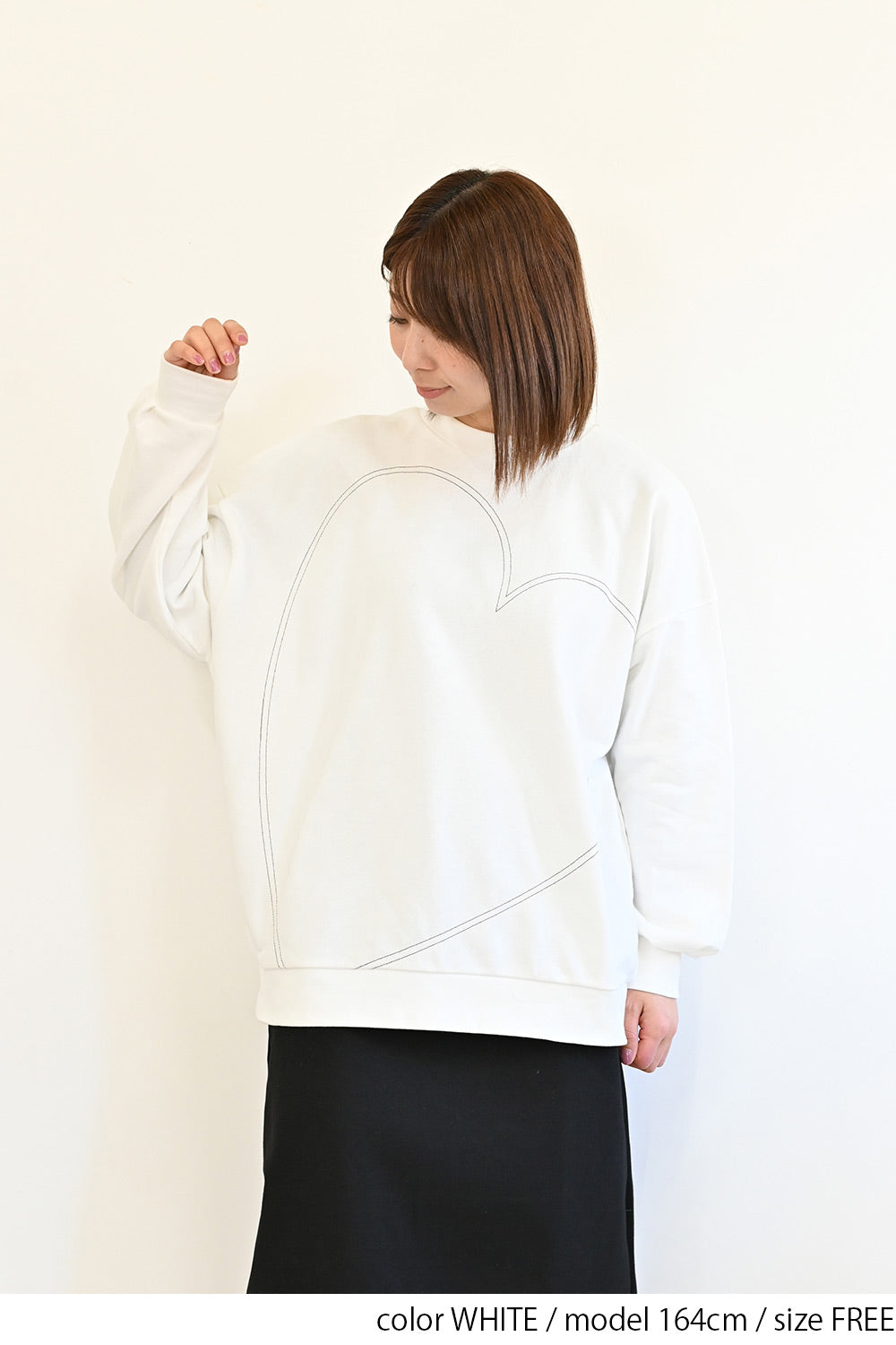 ビックハートプルオーバー