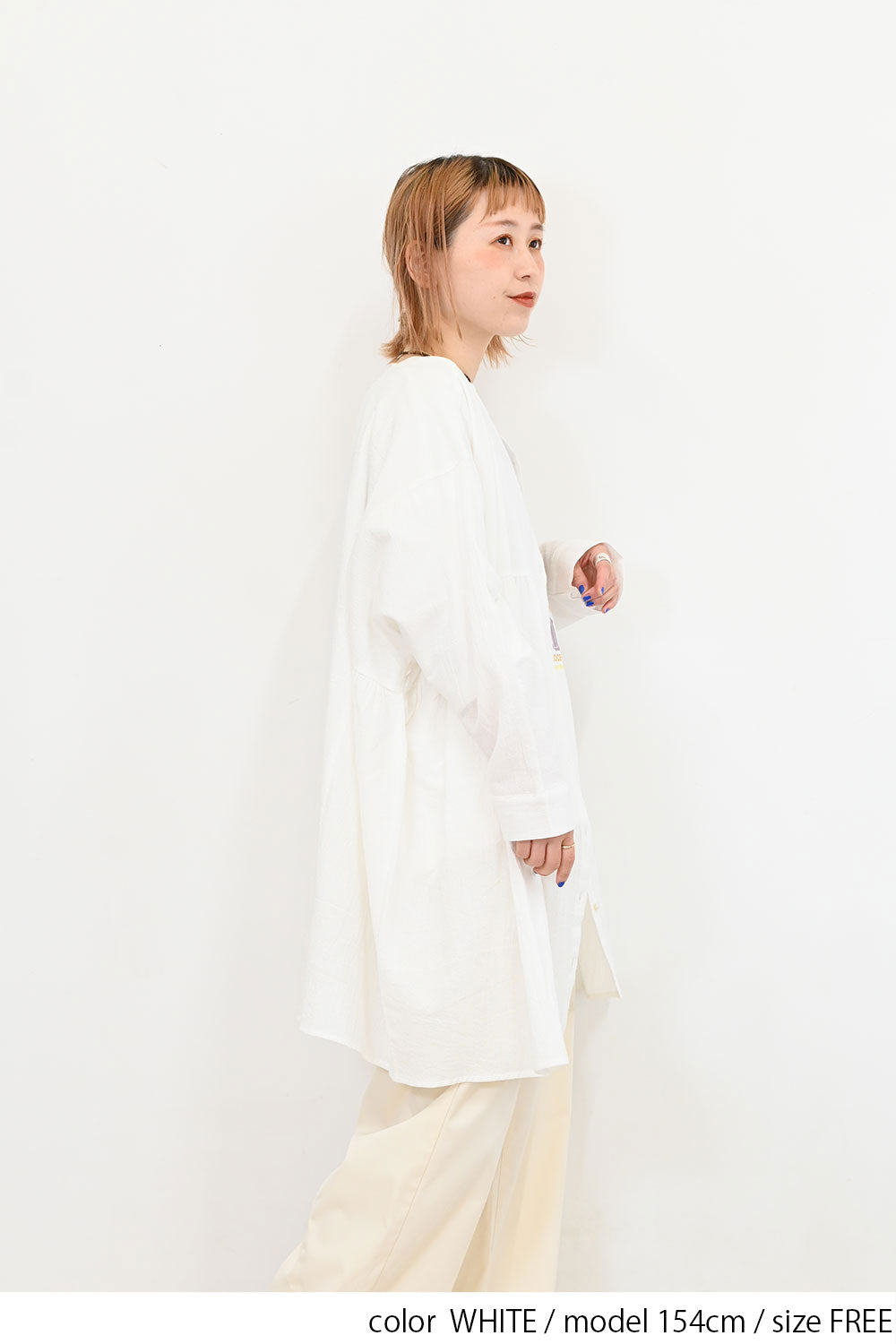 WHITE / 154cm / FREE