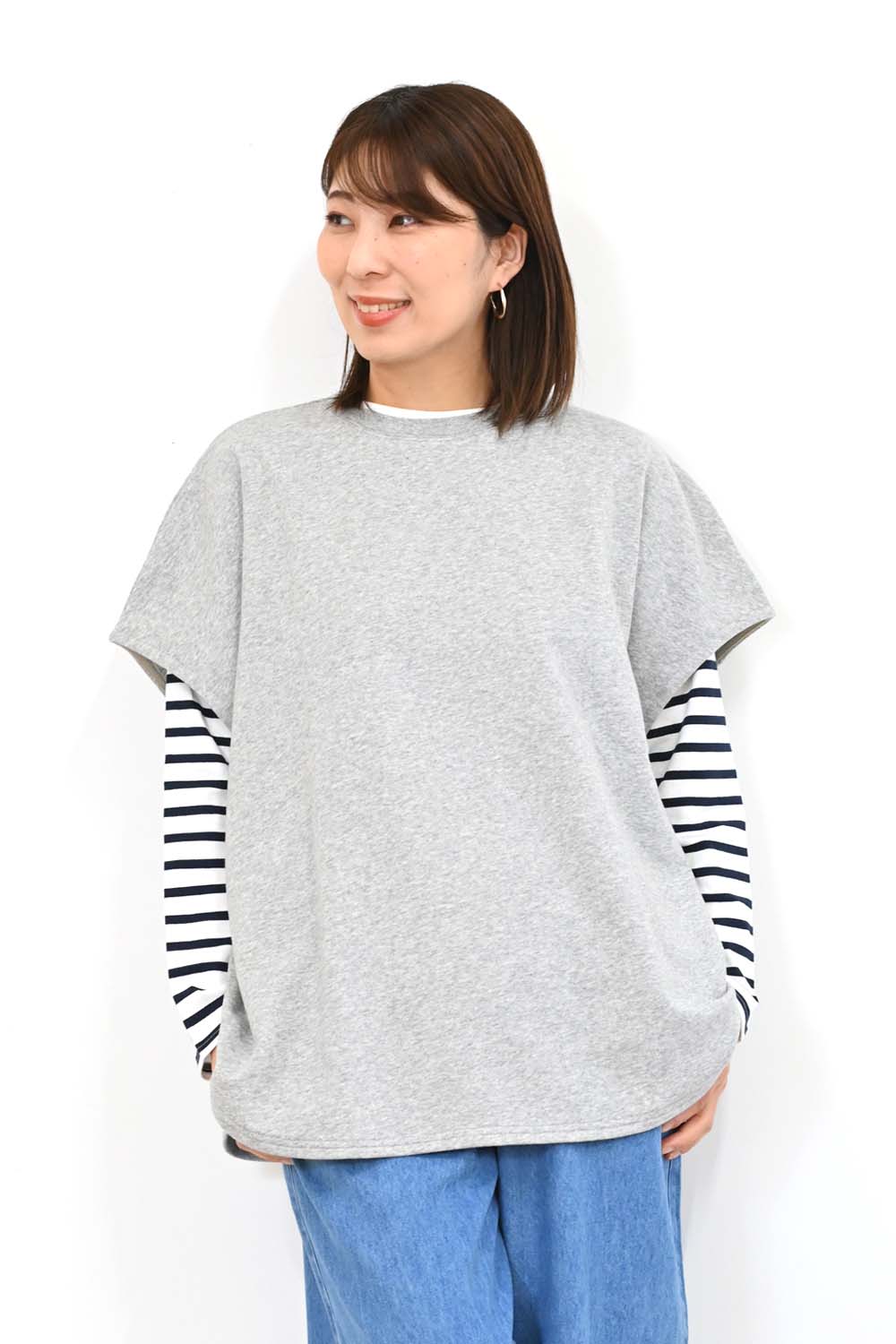 ＼Limited Stock／★Private due to removal list received from Hideo-san 2407★ Fleece Dolman Vest