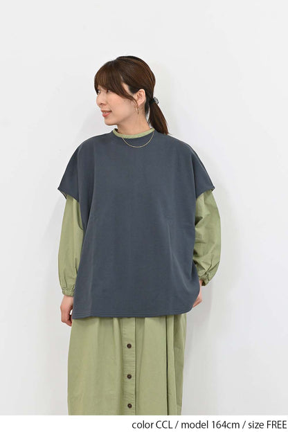 ＼Limited Stock／★Private due to removal list received from Hideo-san 2407★ Fleece Dolman Vest