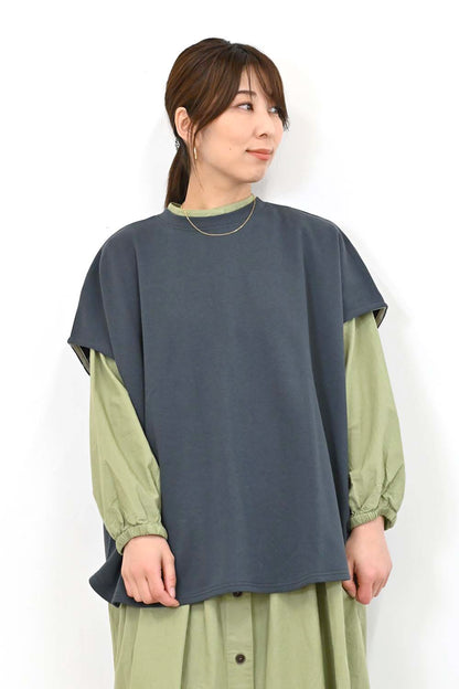 ＼Limited Stock／★Private due to removal list received from Hideo-san 2407★ Fleece Dolman Vest