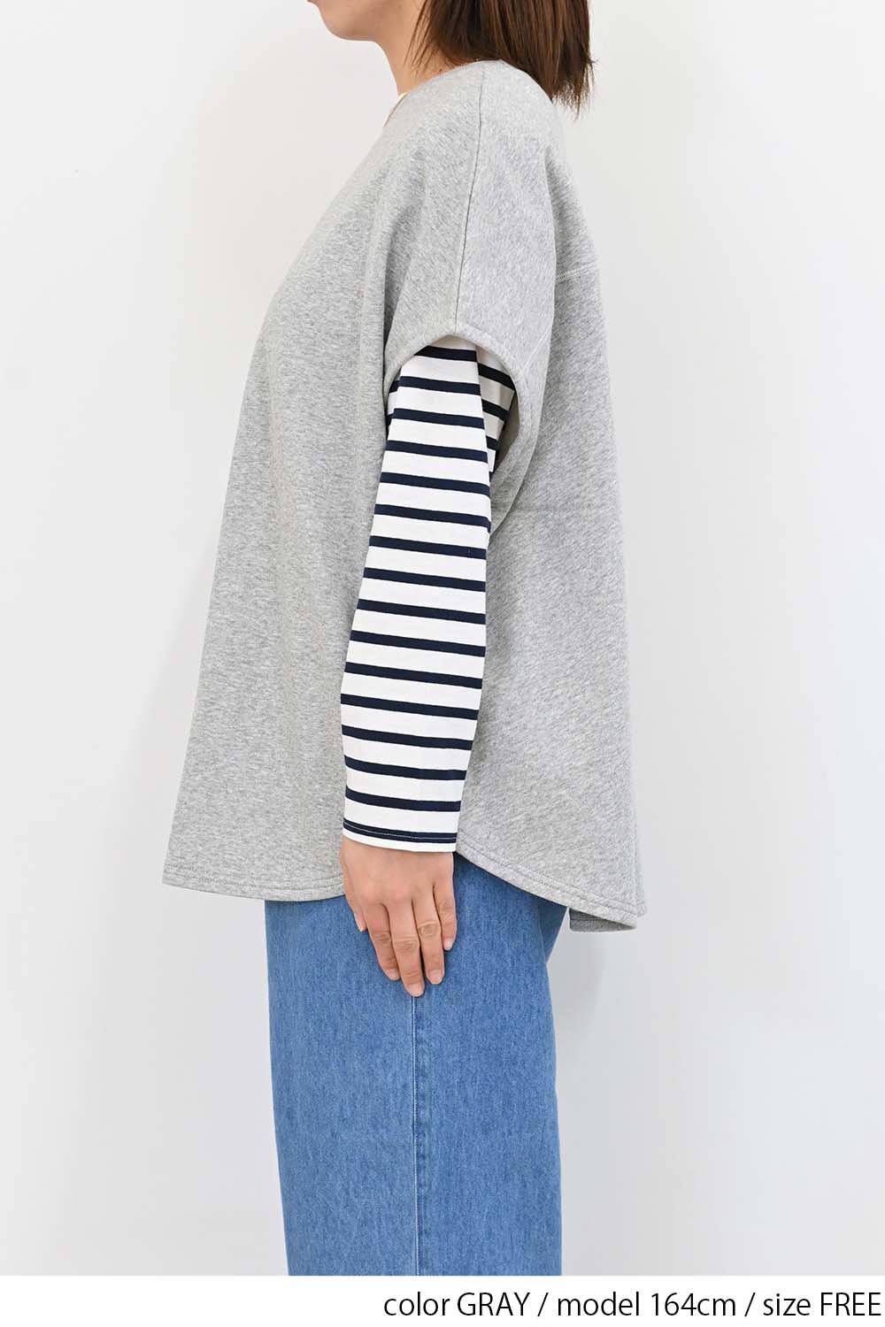 ＼Limited Stock／★Private due to removal list received from Hideo-san 2407★ Fleece Dolman Vest