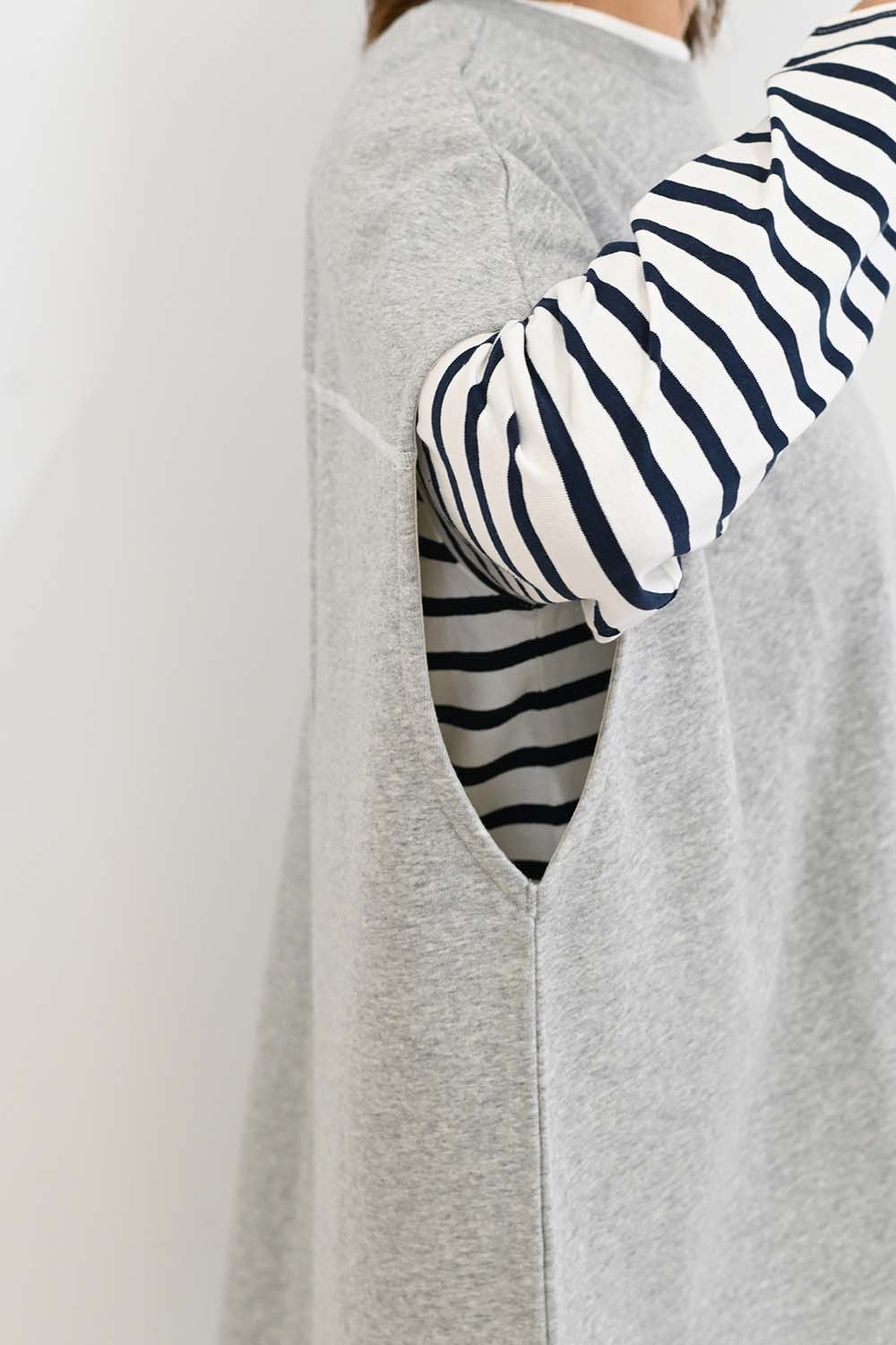 ＼Limited Stock／★Private due to removal list received from Hideo-san 2407★ Fleece Dolman Vest