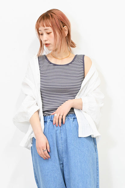 ≪SALE≫シンプルテレコタンク-5