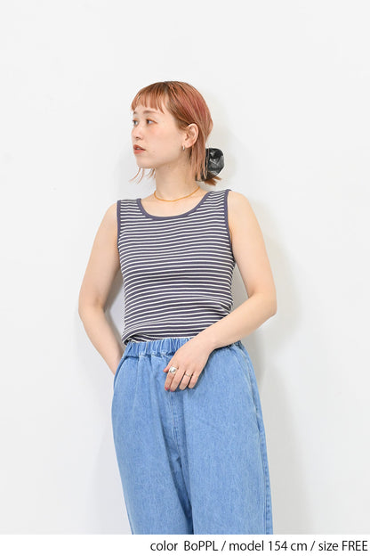 ≪SALE≫シンプルテレコタンク-5