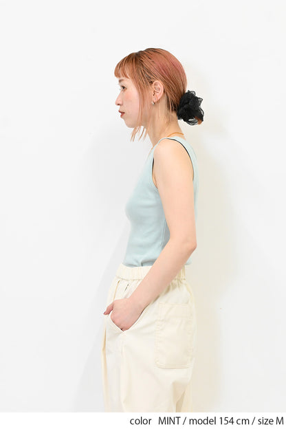 ≪SALE≫シンプルテレコタンク-5