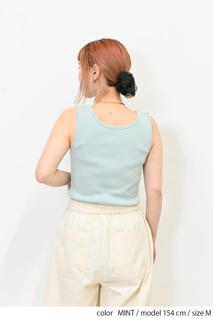 ≪SALE≫シンプルテレコタンク-5