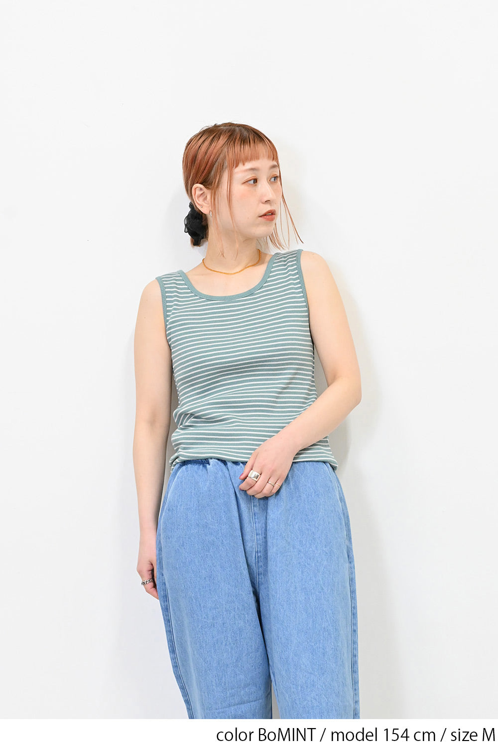 ≪SALE≫シンプルテレコタンク-5