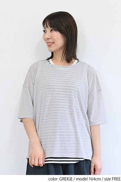 ≪SALE≫ Sheer Ensemble Pullover