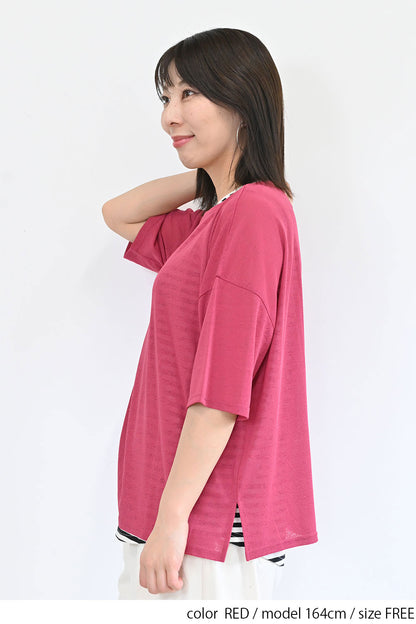 ≪SALE≫ Sheer Ensemble Pullover