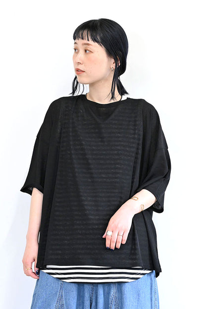 ≪SALE≫ Sheer Ensemble Pullover