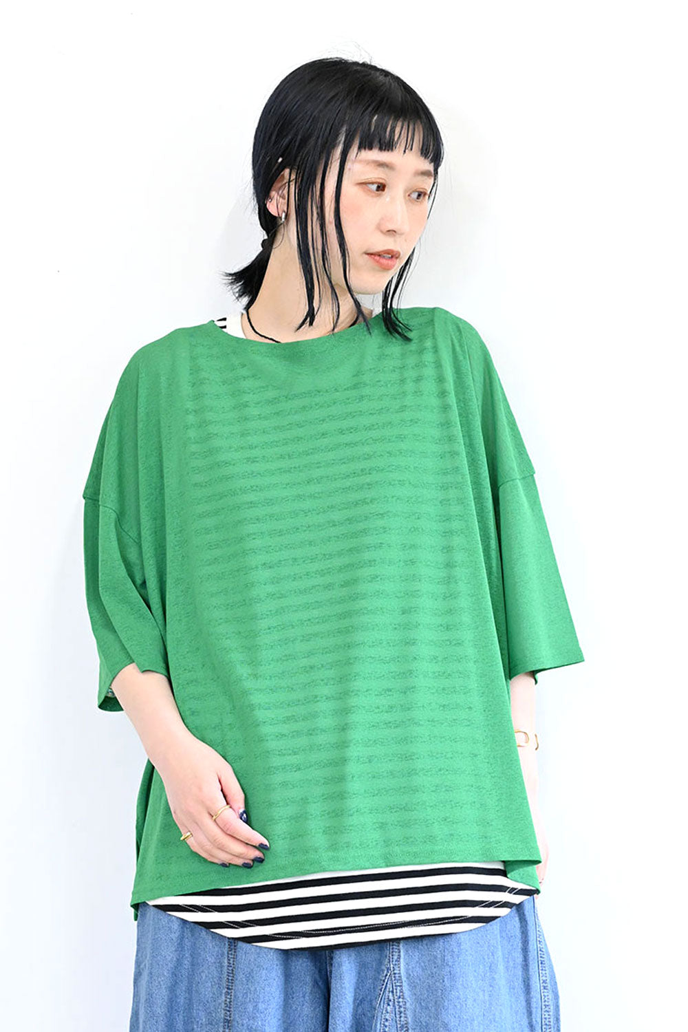 ≪SALE≫ Sheer Ensemble Pullover