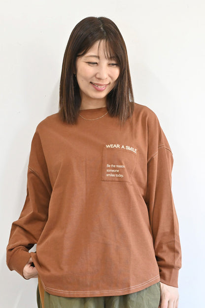 アシメバックプリントチュニック