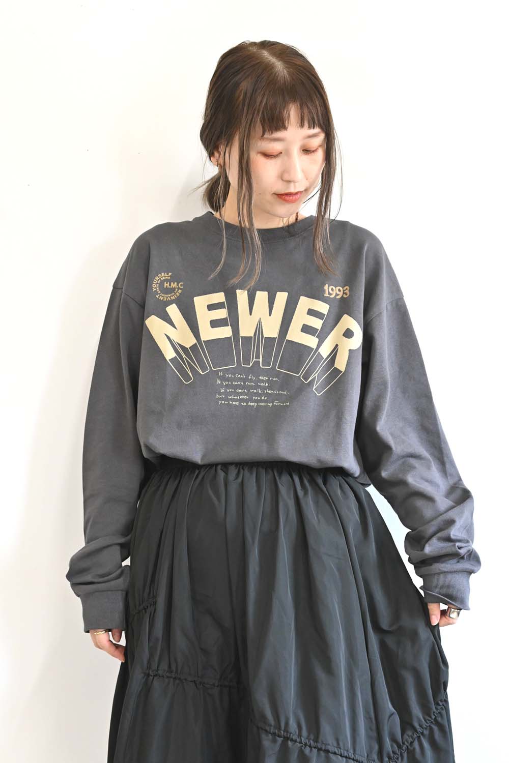 NEWERプリントチュニック