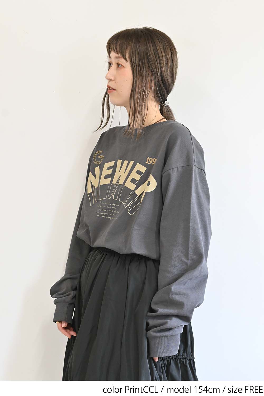 NEWERプリントチュニック