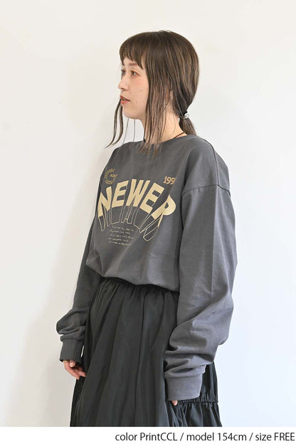 NEWERプリントチュニック