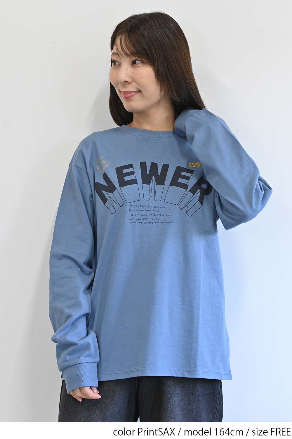 NEWERプリントチュニック