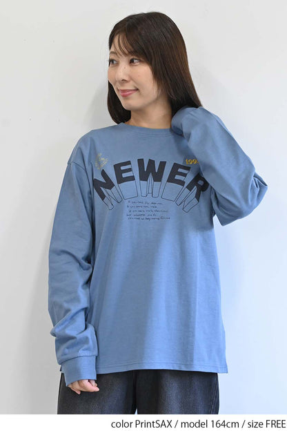 NEWERプリントチュニック