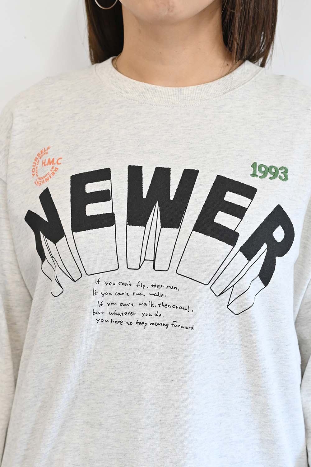 NEWERプリントチュニック