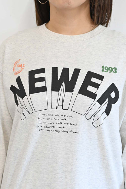NEWERプリントチュニック