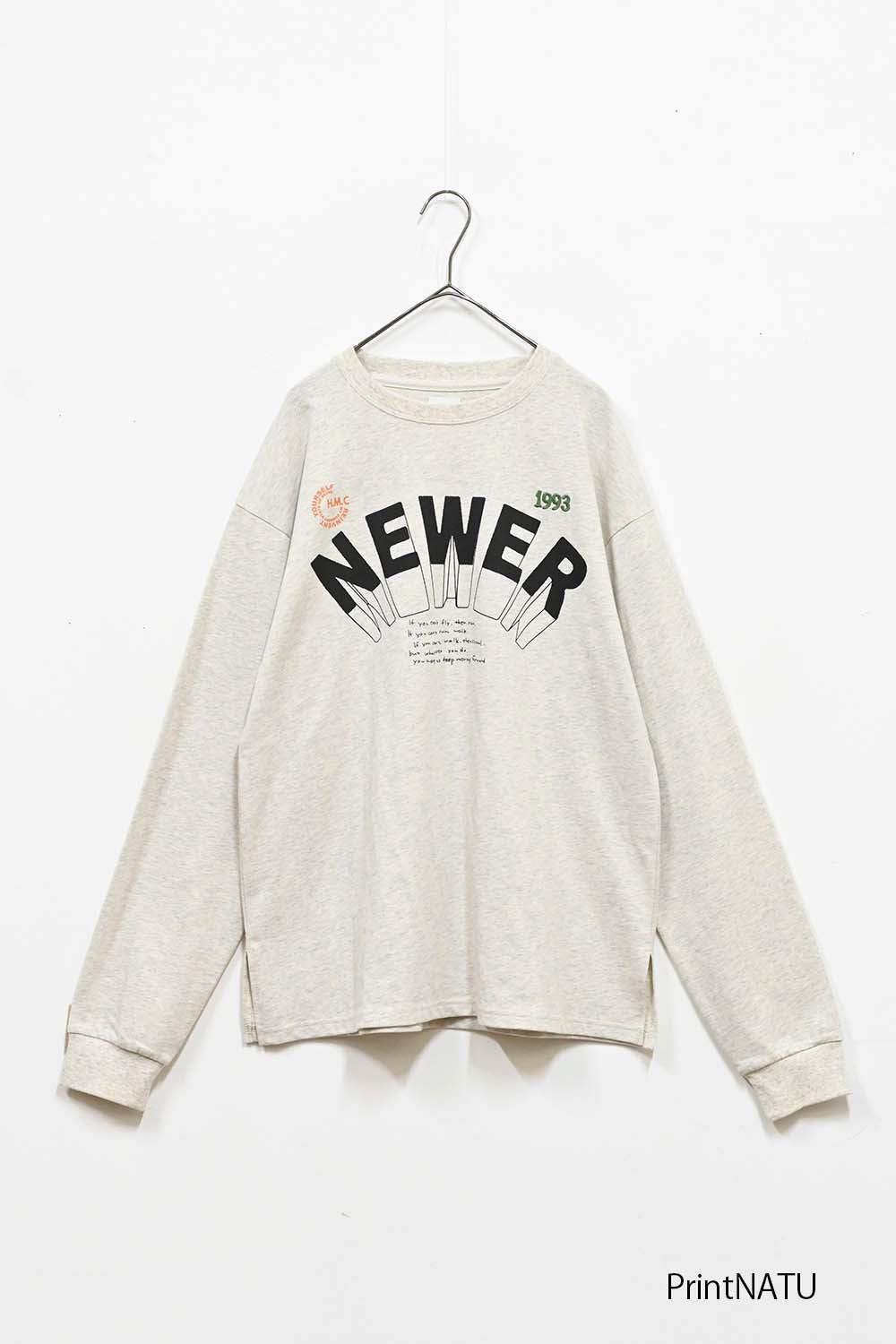 NEWERプリントチュニック