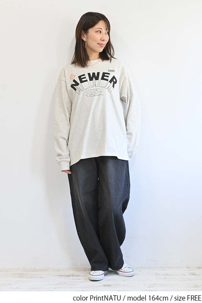 NEWERプリントチュニック