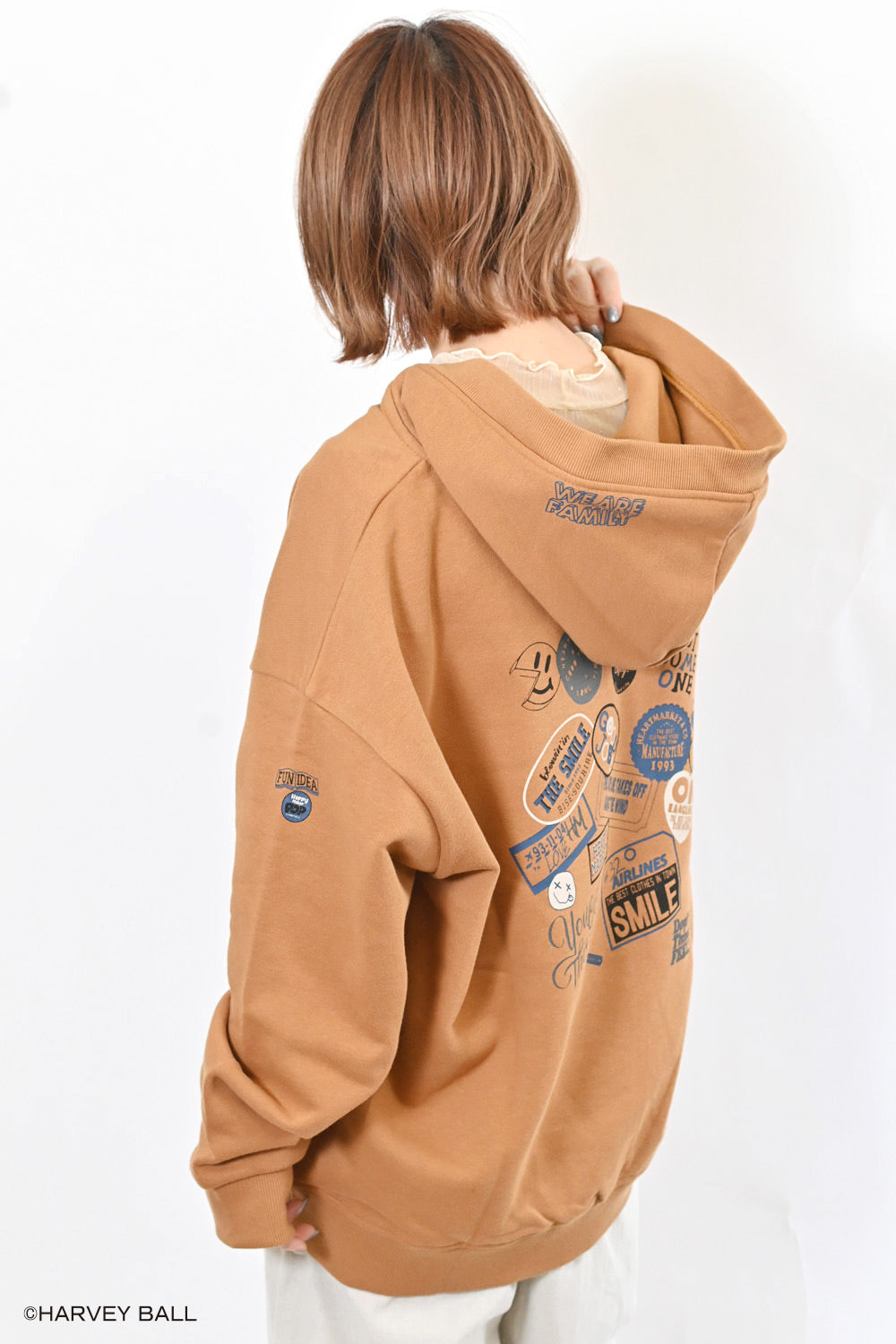 ≪SALE≫Smile Patch Hoodie