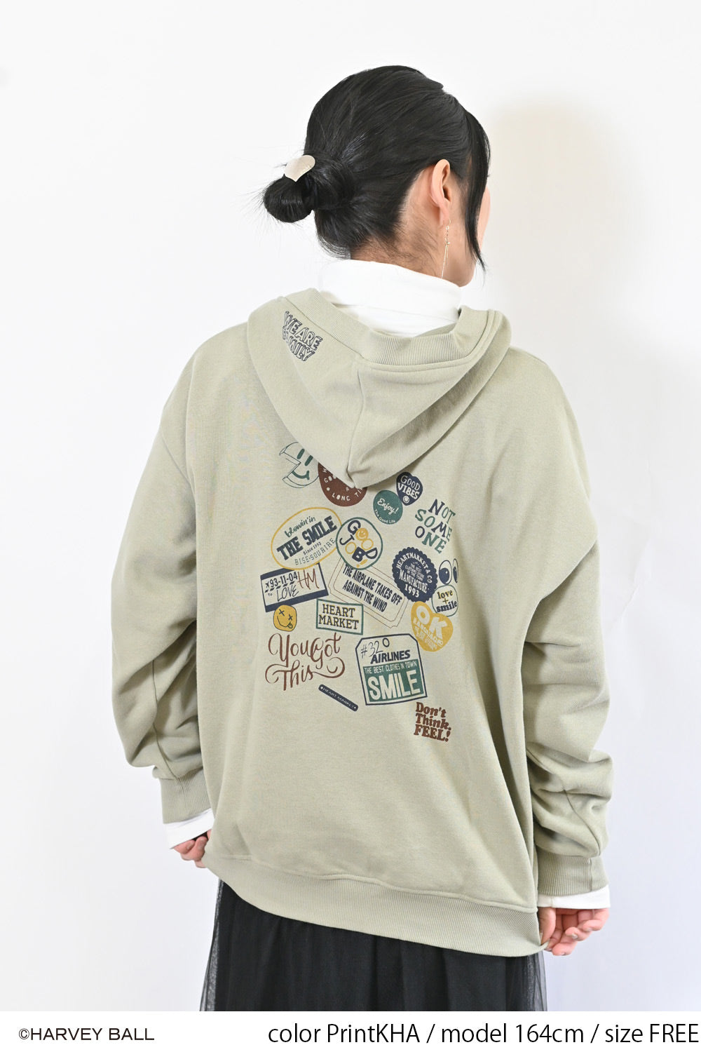 ≪SALE≫Smile Patch Hoodie