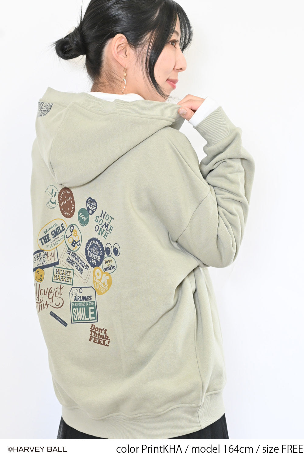 ≪SALE≫Smile Patch Hoodie