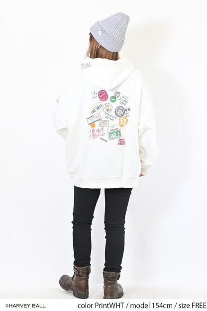 ≪SALE≫Smile Patch Hoodie