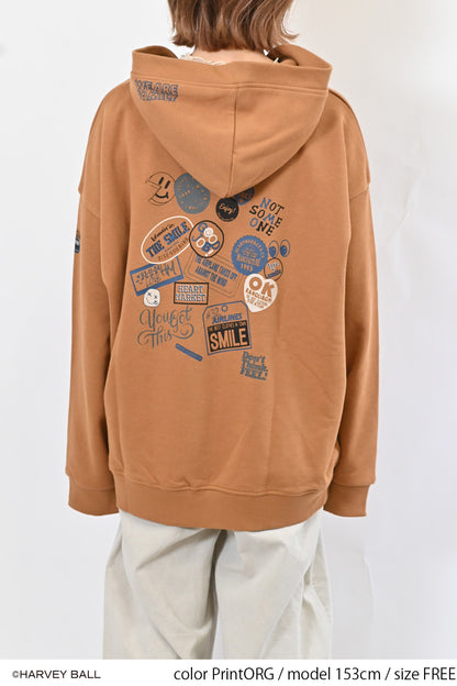 ≪SALE≫Smile Patch Hoodie
