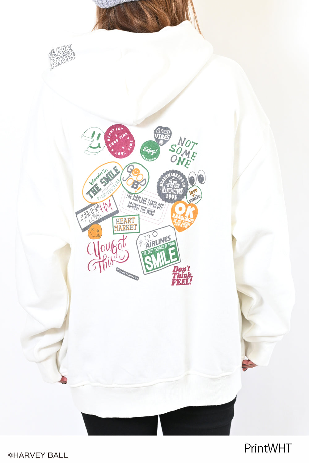 ≪SALE≫Smile Patch Hoodie