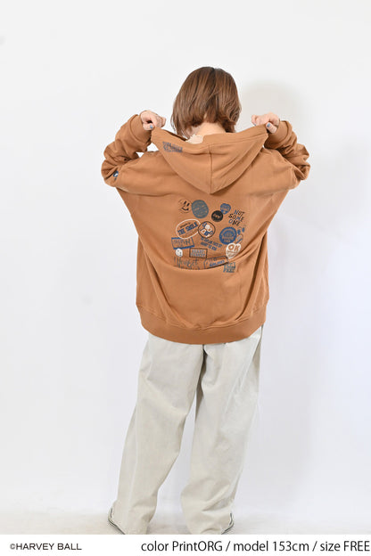 ≪SALE≫Smile Patch Hoodie