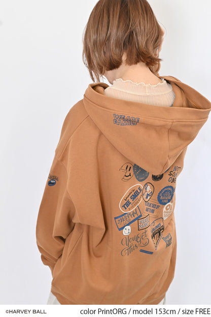 ≪SALE≫Smile Patch Hoodie
