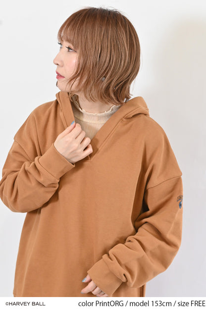 ≪SALE≫Smile Patch Hoodie