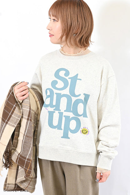 スマイル STANDUP プルオーバー