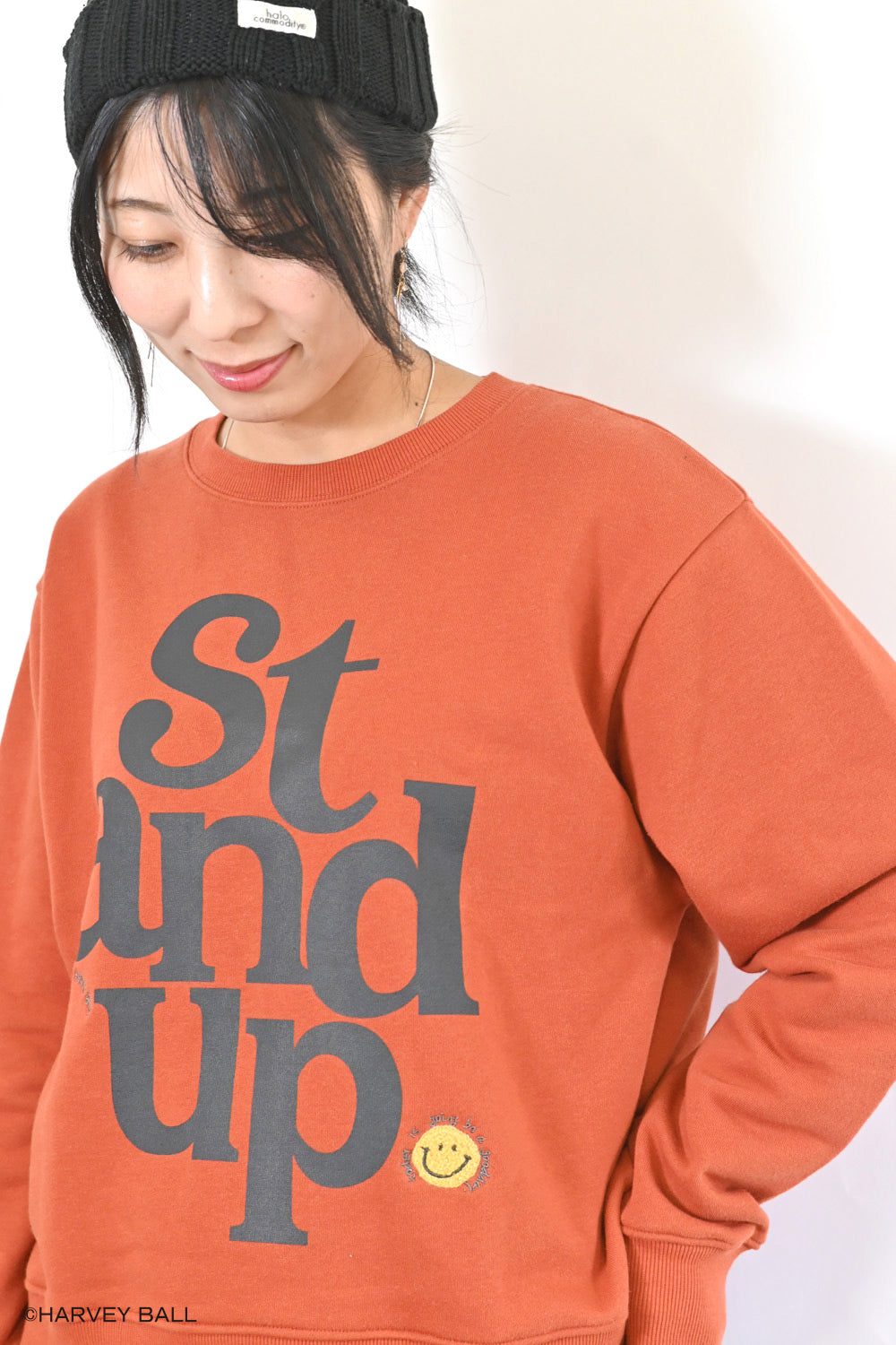 スマイル STANDUP プルオーバー
