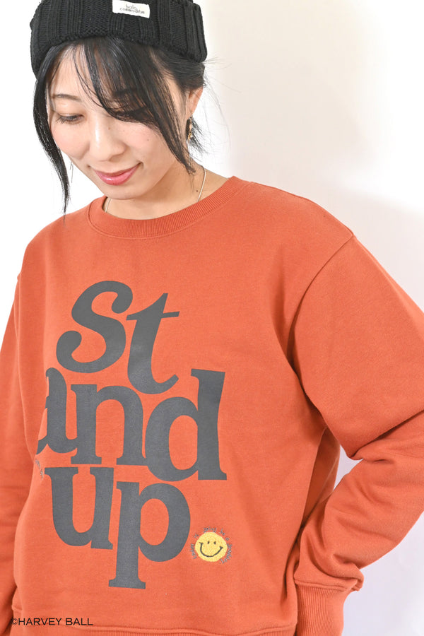 スマイル STANDUP プルオーバー