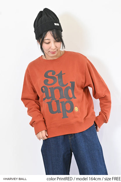 スマイル STANDUP プルオーバー