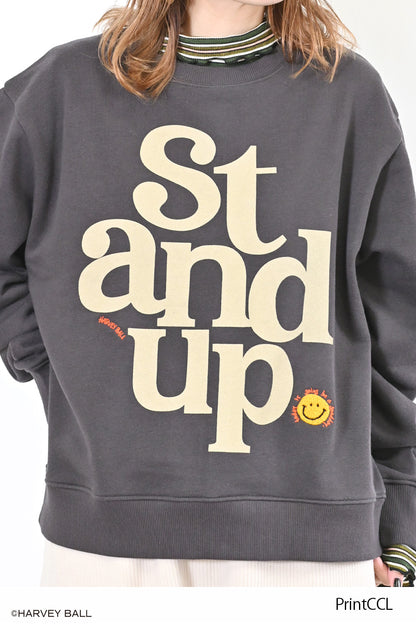 スマイル STANDUP プルオーバー
