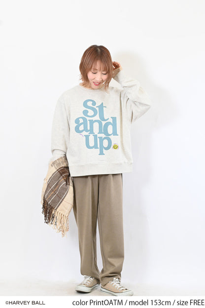スマイル STANDUP プルオーバー