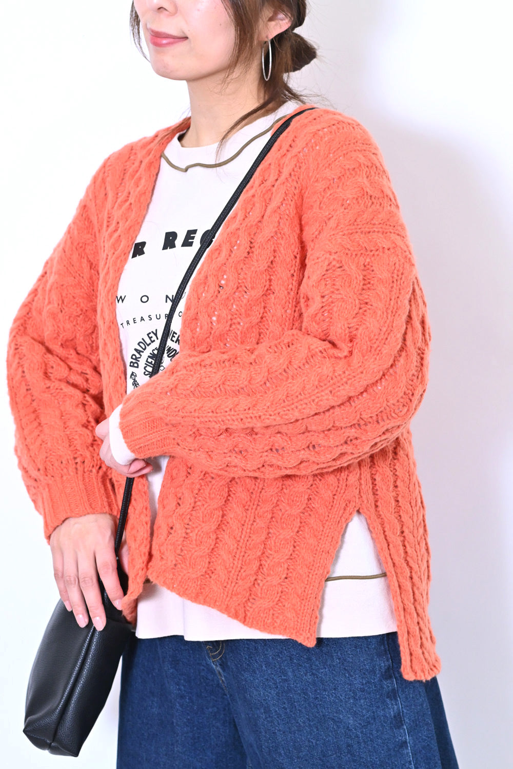 ≪SALE≫ Cable Knit Cardigan
