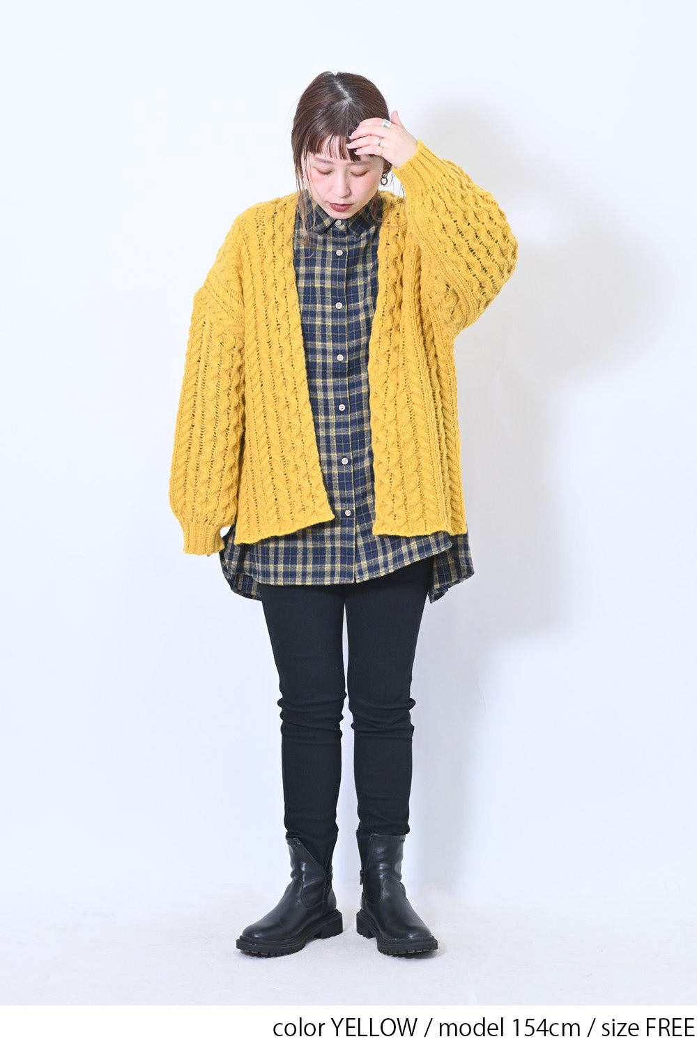 ≪SALE≫ Cable Knit Cardigan