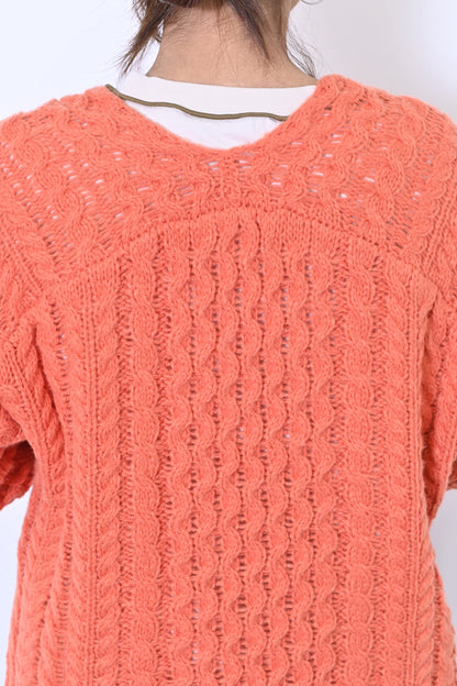 ≪SALE≫ Cable Knit Cardigan