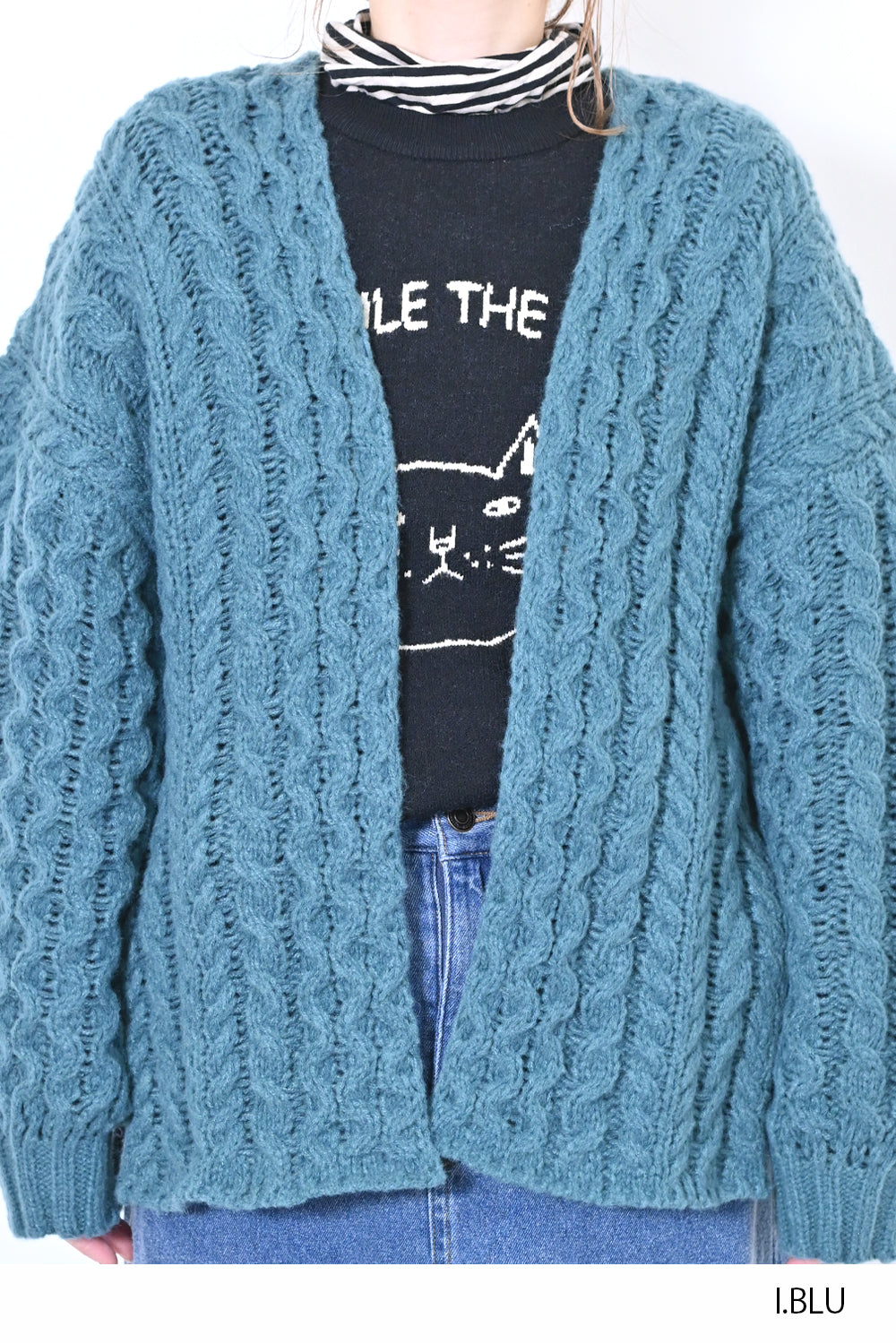 ≪SALE≫ Cable Knit Cardigan
