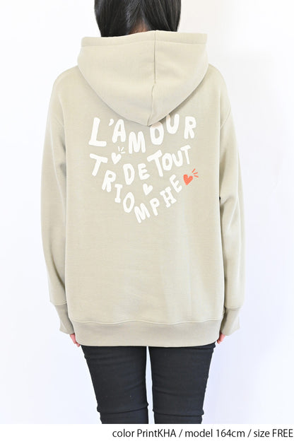 ≪SALE≫L'A MOUR Embroidered Hoodie